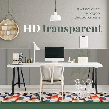 Self-Adhesive Transparent Electrostatic Wall Protection Film | Buy 1 Get 1 Free