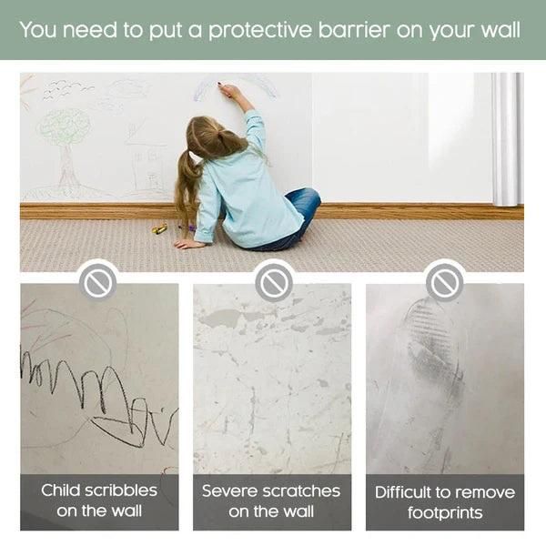 Self-Adhesive Transparent Electrostatic Wall Protection Film | Buy 1 Get 1 Free