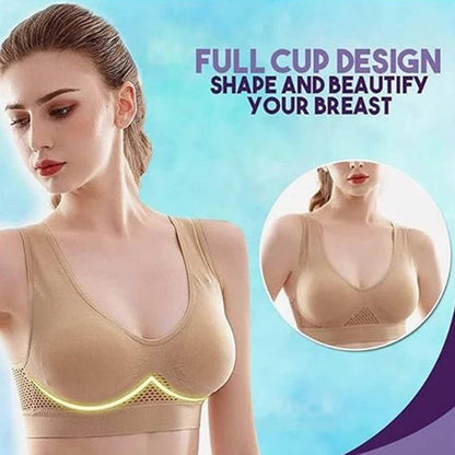Women's Multicolor Air Bra Pack Of 3
